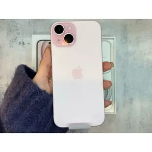 最高折5000♠️拆封新機iphone 15 256G 粉色 台灣貨 2024/11/12 100%