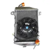 ALUMINUM RADIATOR +FAN for HONDA SP1 RC51 RVT1000 RVT1000R 2002-06 Left with cap