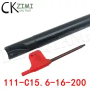 1x 111-C15.6-16-200 200mm CNC Lathe Milling cutter arbor For AOMT123608 Inserts
