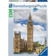 Funny Cat on Big Ben 1500pcs Puzzle