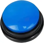 ＡＷＨＡＯ Recordable Talking Button, Noise Generator, Voice Record Button, Sound Effect Button, Dark Blue