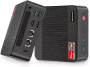 BOSGAME P4 Mini PC Ryzen 7 5800U (up to 4.4GHz, 8C/16T) Mini Computers DDR4 1...