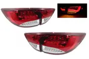 Fits~2013-14~15~2016 Mazda CX-5 Sequential LED Red / Clear Lamp Rear Tail Light