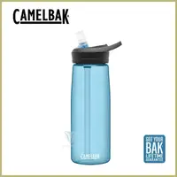 在飛比找momo購物網優惠-【CAMELBAK】750ml eddy+多水吸管水瓶 透藍