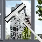 2 in 1 Squeegee Window Cleaner Retractable Pole Glass Squeegee Car