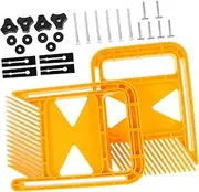 SHINEOFI 1 Set DIY Long Version Board Tool Kit for Woodworking Table Saws Ergonomic Knobs Miter Gauge Slot for Precision Cutting for Engraving Machines Crafting
