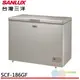 SANLUX 台灣三洋 186L 風扇式無霜上掀式冷凍櫃 SCF-186GF