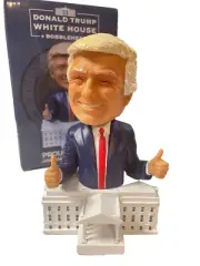 NEW VICTORY Donald Trump 2024 White House Bobblehead FREE SHIPPING