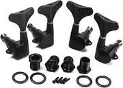 COOPHYA Sealed Bass Guitar Tuning Pegs 2l2r Mounting Guitar Tuning Keys Machine Heads Tools for 4 String Bass