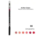 ARVAL Silky Lips Contour No. 05 - Amaranth Lip Pencil - Wood