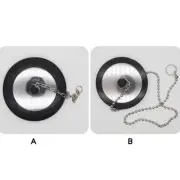 Kitchen Sink Drain Plug Rubber Sink Strainer Stopper Bathroom Tube Sink Drain