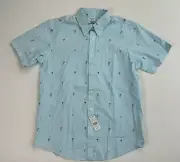 Brooks Brothers Regent Fit Men’s Medium Button Shirt Palm Tree Print NWT Beach