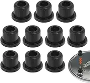 Rubber Hole Plugs Assorted,License Plate Hole Plug | 10 Rubber Truck Body Plugs, Box Hole Plug - Black Frame Plugs