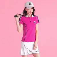 在飛比找蝦皮商城精選優惠-IBUY 高爾夫球服 運動服 高爾夫女裝夏套裝短袖大碼女士羽