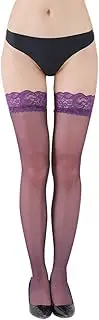 [Generic] Sexy Cosplay Lace Stocking Fashion Top Net Womens Sexy Lingerie Thigh Pantyhose Plus Size Lingerie Robe for Women