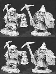 Reaper: Dark Heaven Legends Army Packs: Dwarven Miners (metal)