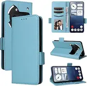 Phone Case Compatible with Nothing Phone (3a) 5G Flip Kickstand Magnetic Closure Card Slot Wallet Cover TL