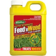 Brunnings 1L Extra Strength Feed 'N' Weed Lawn Fertiliser Concentrate