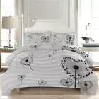 Love Dandelion 3D Printing Duvet Quilt Doona Covers Pillow Case Bedding Sets