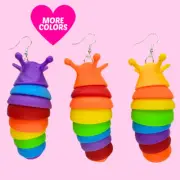 Fidget Slug Earrings