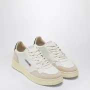 [AUTRY] Medalist White/blue Leather Trainer 40 IT White