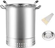 Stgfyxgs Hanging Barbecue, Barrel, Kitchen Equipment, Oven, Bucket, Barbecue, Wood Barbecue, Kebab Barbecue for Garden, Beach, Camping