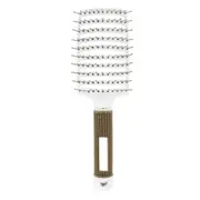 2PC Curved Comb Massage Comb for Curly Hair Ribs Comb White