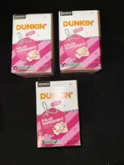 3 x Boxes Dunkin’ Polar Peppermint Coffee, K Cup Pods, 10 Ct Each 6/2025