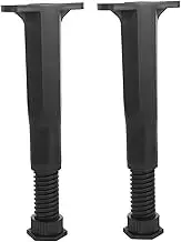 2Pcs Adjustable Bed Frame Legs Height Adjustable to Material Support Legs for Bed Frame Replacement Sofa and Furniture Stability