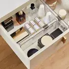 Expandable Creative Bookshelf Divider for Simplified Drawer Organization