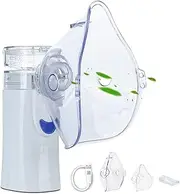 Vhipu Inhaler for children and adults, portable inhaler for adults with quiet technology, includes mouthpiece and 2 masks. Ideal for use. Macchina aerosol