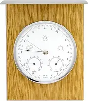 [La Crosse Technology] 20.1079.01 Analog Weather Station, in/Out Use, Oak