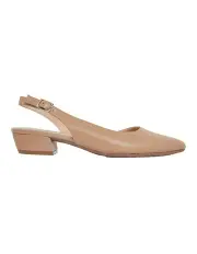 [Easy Steps] Ramsey Heeled Shoes in Camel Leather
