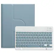 360 Degree Rotatable Bluetooth Keyboard Leather Case Square Button Mist For Ipad 10Th Gen 10.9 2022 Keyboards