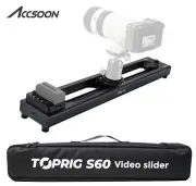 Accsoon Toprig S60 Motorized Slider Rail Track Panorama Camera Video APP Control