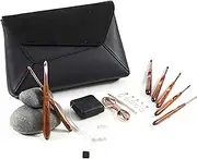 KnitPro - KnitPro Limited Edition Glossy Finish Wood Mellow Crochet Hook Gift Set - 1 Set