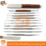 Dental Lab Clay Sculpting Instruments Waxing & Modelling Lab Carvers Tools