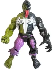 MARVEL LEGENDS HULK SYMBIOTE VENOM ACTION FIGURE LARGE 9” BOOTLEG MEXICAN RARE
