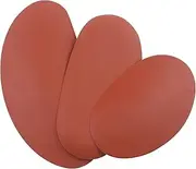 Pottery Clay Ribs 3 Sizes Soft Rubber Pottery Rib Crafting Tools Clay Sculpture Tools- 3pcs