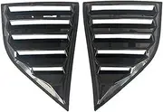 Side Window Louvers Compatible for Dodge Challenger 2008-2023 Air Vent Scoop Louvers Shades Cover Blinds with 3M Tape