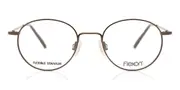 Flexon Edison 600 210 Men's Glasses Brown Size 47 - Private Health Rebate - Blue Light Block Available