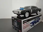 Dodge Challenger 1968 Bluetooth Portable Speaker w/ LED Light USB/AUX/FM Radio