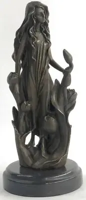 Modern Art Abstract Mother Nature By J.Mavchi Bronze Sculpture Statue Home Decor