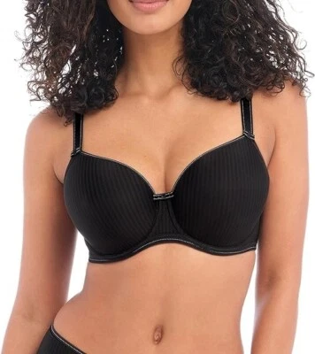 Freya Women's Idol Underwire T-Shirt Bra in Black (AA1050) Size 30K (US) NWT