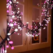 LED Globe String Lights Firecracker Glowing Fairy Lights for Wedding Party Outdoor Xmas Tree Decoration