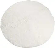 Soft Fluffy White Round Plush Carpet Anti Skid Modern Super Soft Shaggy Rug for Living Room Bedroom