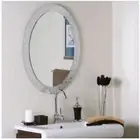 Decor Wonderland SSM5016-4 Frameless Crystal Wall Mirror