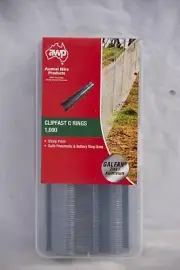 AWP Clipfast C Rings Pack of 1000 Suits Pneumatic & Battery Ring Guns