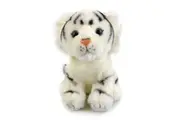 Korimco 18cm Lil Friends Tiger Kids Animal Soft Plush Stuffed Toy White 3y+