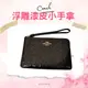 Coach 浮雕logo單層小手拿 亮漆皮革 CICIGO現貨